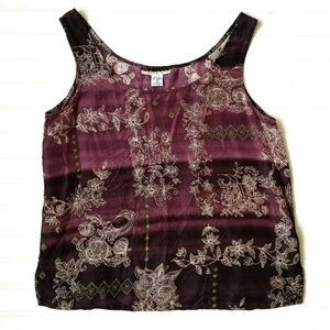 ❤️ New York studio silk top size medium
